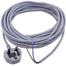 Dyson Grey Cable & 13A Plug Assembly Mounting Kit, CBL1006