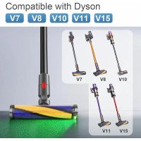 Dyson V7, V8, V10, V11, V15 Soft Roller Laser Detection Floor Tool, 69-DY-242