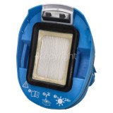 BISSELL Dirty Tank Cover Assembly - Bossanova Blue, 1609651