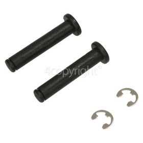 BISSELL Wheel Axle Kit (2X Axle & 2X E-rings), 2035566