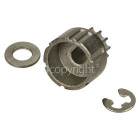 BISSELL Toothed Gear / Washer / E-ring (Brush Motor Repair Kit), 2036820