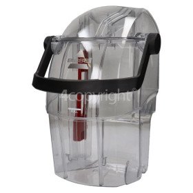 BISSELL Dirt Tank Assembly Black/mambo Red, 1628167