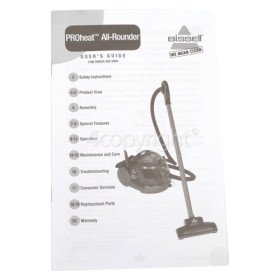 BISSELL User Guide- New Proheat, 01204005