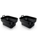 Shark Ninja Set of 2 Collapsible Rectangular Air Fryer Silicone Trays (x2) - XSKLRGTRYEUUK 