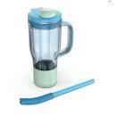 Shark Ninja BlendBOSS 710ml Travel Tumbler – Blue Raspberry - XSKDB324LSBL