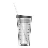 Shark 530ml/18oz Tumbler w/Straw - CF530TBLREU