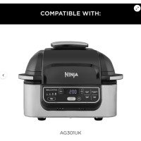 Shark Ninja Foodi 5.7L Ceramic Coated Cooking Pot - 4132J301UKE