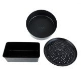Shark Bake Kit Deluxe (Circular Pan, Crisper and Loaf Tin) - 4027J300EUK