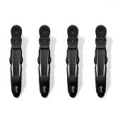 Shark Beauty Hair Clips, 4-Pack - Black - XSKHRCLP400UK