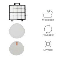Shark Vacuum Cleaner Filter Kit - Suitable for Shark Models AZ912,AZ913,NZ850,NZ860 Series - QUAFIL932