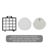 Shark Vacuum Cleaner Filter Kit - Suitable for Shark Models AZ912,AZ913,NZ850,NZ860 Series - QUAFIL932