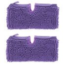 Shark Steam Cleaner Microfibre Coral Pads x2 -QUALME046