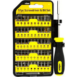Rolson 51pc Screwdriver and Bit Set for Dyson