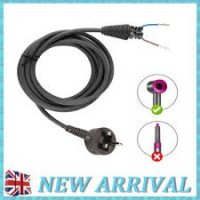 Dyson Supersonic HD01-HD08 Hair Dryer Power Cord-UK Plug Version 2.7m, DYHDCDX-2.7